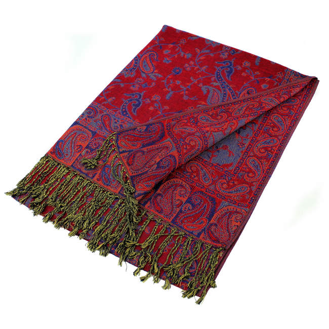 Classic Paisley Pashmina Scarf Shawls