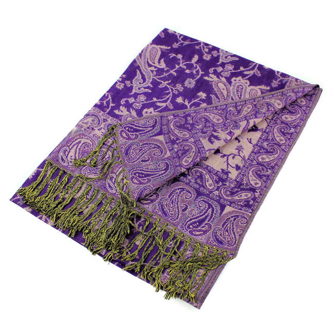 Classic Paisley Pashmina Scarf Shawls