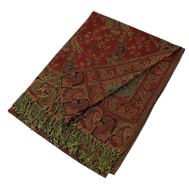 Classic Paisley Pashmina Scarf Shawls