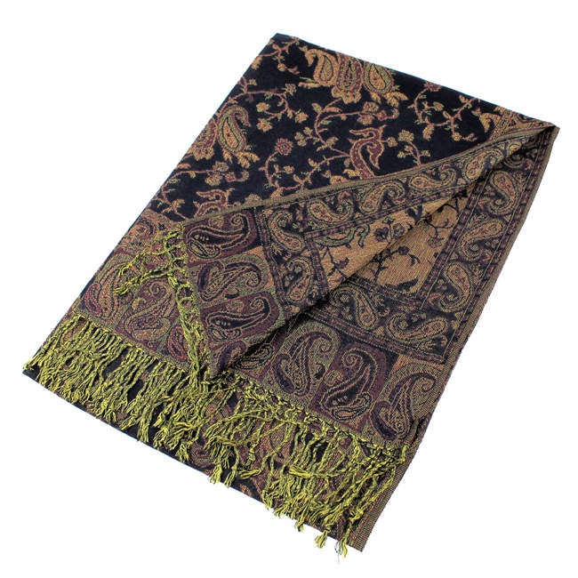 Classic Paisley Pashmina Scarf Shawls