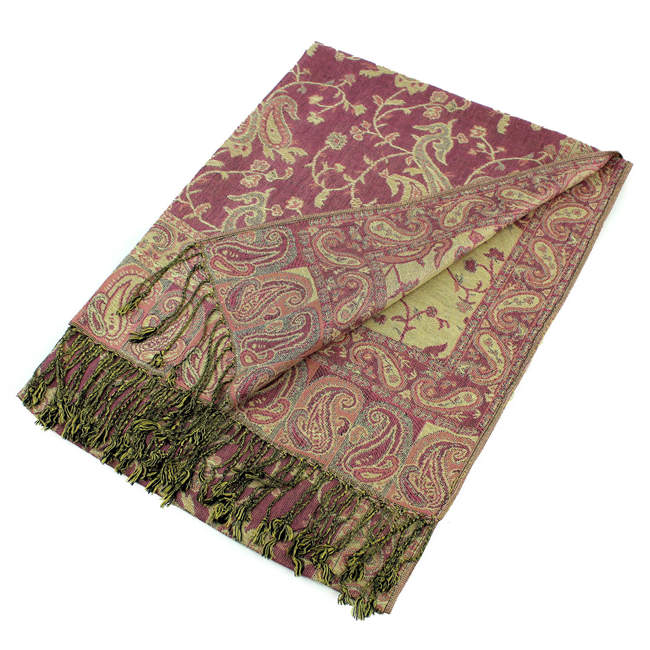 Classic Paisley Pashmina Scarf Shawls