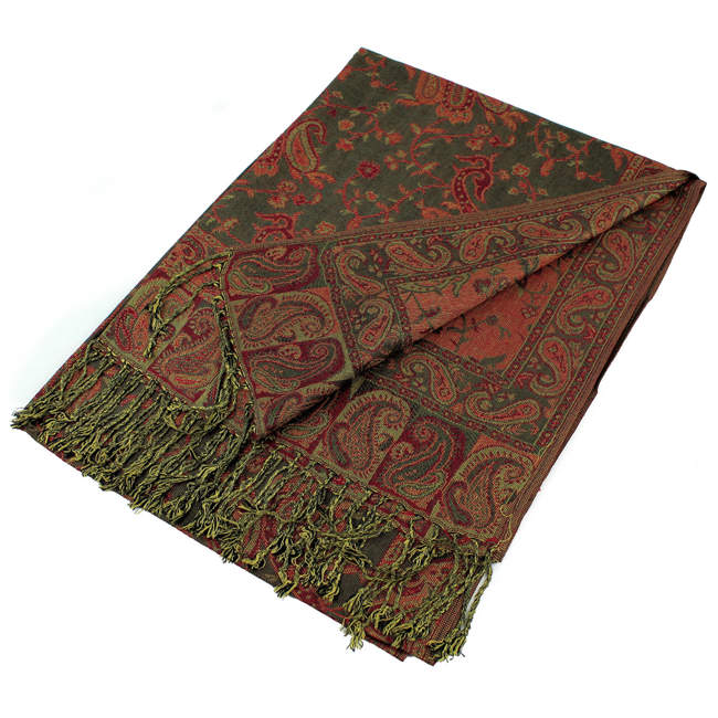 Classic Paisley Pashmina Scarf Shawls