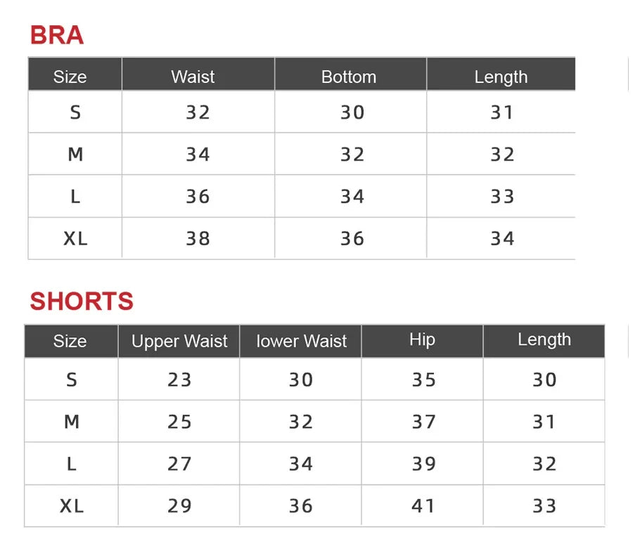 2PCS Yoga Set Gym Clothes Sportswear Women Tracksuit Fitness Tracksuit Workout Suit Sports Bra Gym High Waist Push Up Shorts
