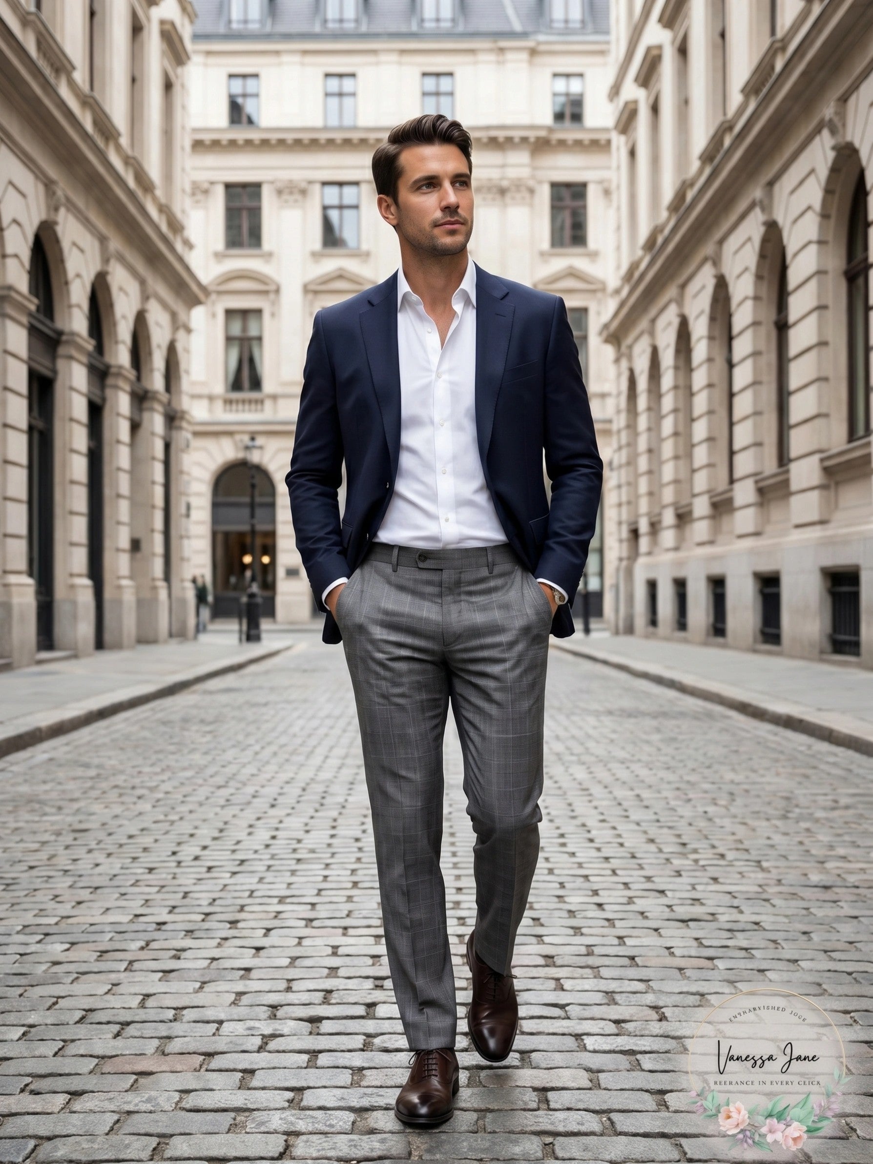 Lauren Ralph Lauren Mens UltraFlex Classic-Fit Wool Suit Pants, Size 42X32